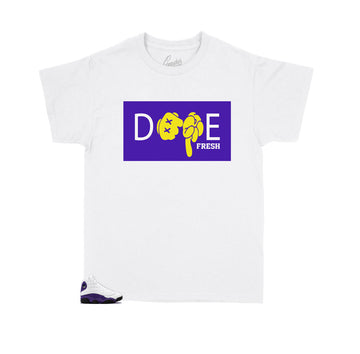 DPE Hands shirt to match Jordan 13 Lakers kids