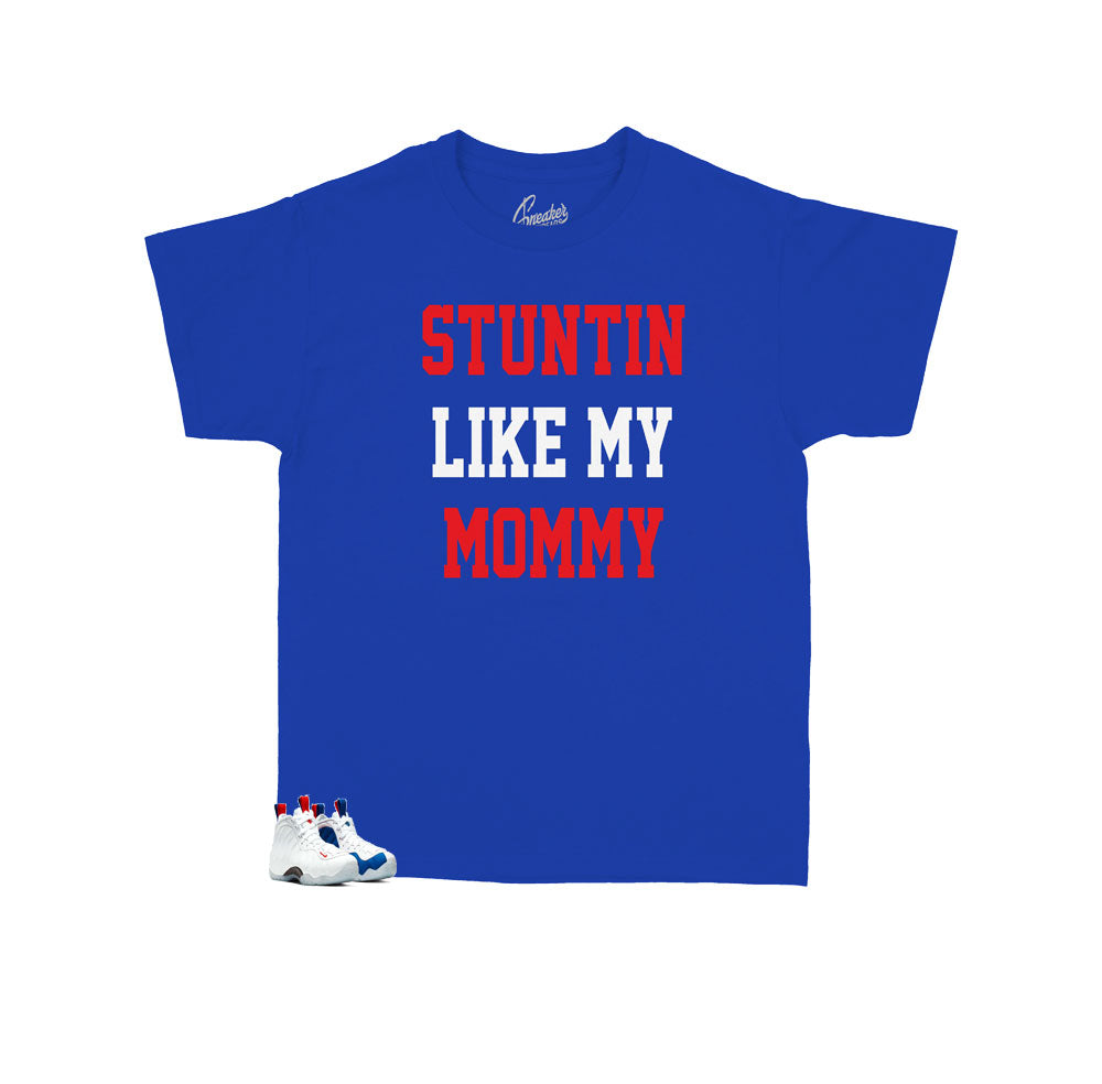 Dopest Blue 4th of July shirts to match kids fit with USA Foams
