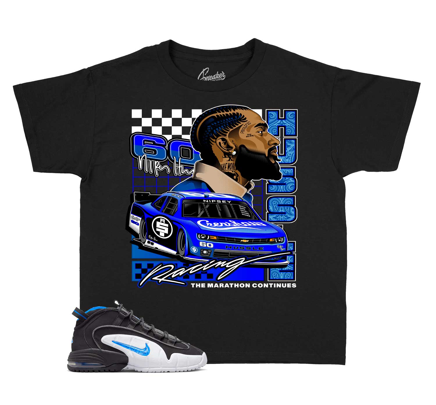 Kids Penny 1 Orlando Shirt - Crenshaw Racing - Black