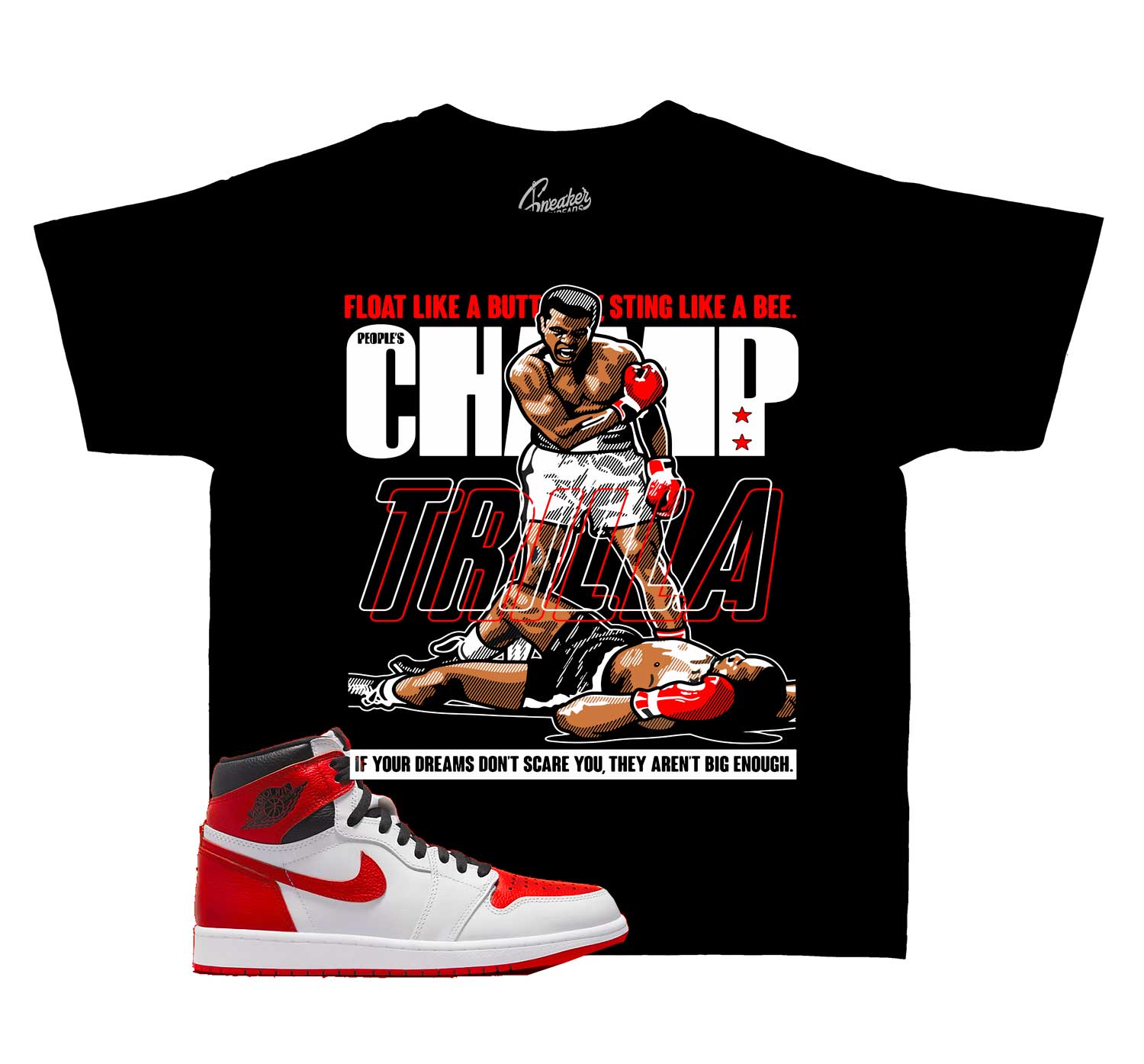 Kids Jordan 1 heritage sneaker tees