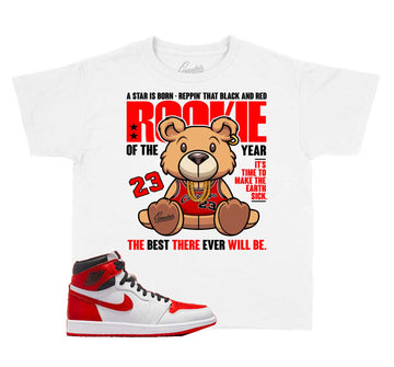 Kids Jordan 1 heritage sneaker tees