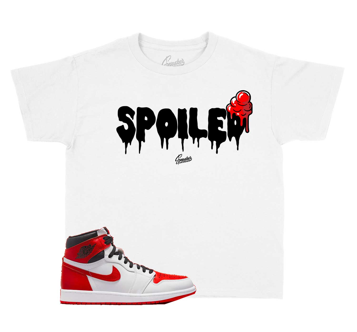 Kids Jordan 1 heritage sneaker tees