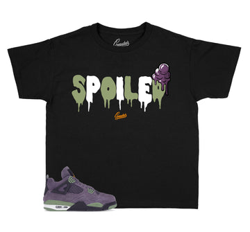 Kids Canyon Purple 4 Shirt - Spoiled - Black
