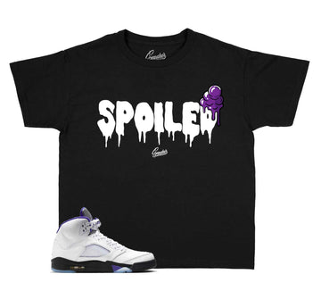 Kids Concord 5 Shirt - Spoiled - Black