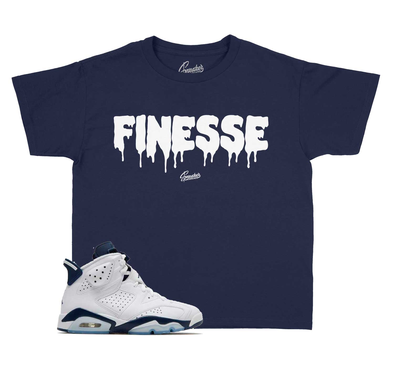 Jordan 6 midnight navy sneaker tees