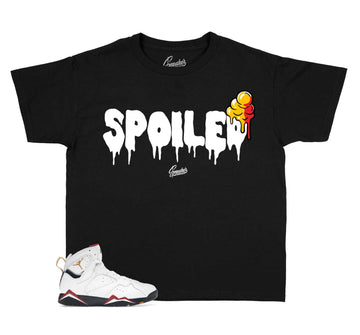 Kids Cardinal 7 Shirt - Spoiled- Black