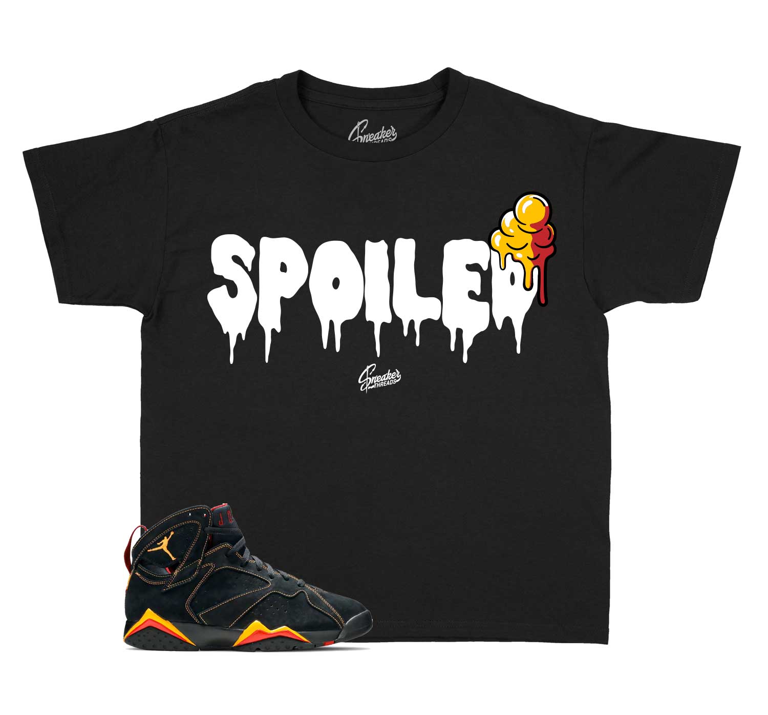 Kids Citrus 7 Shirt - Spoiled - Black