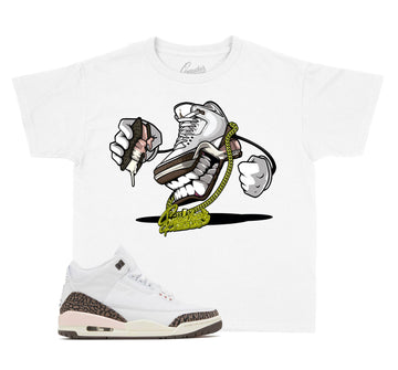 Kids Jordan 3 neapolitan sneaker tees