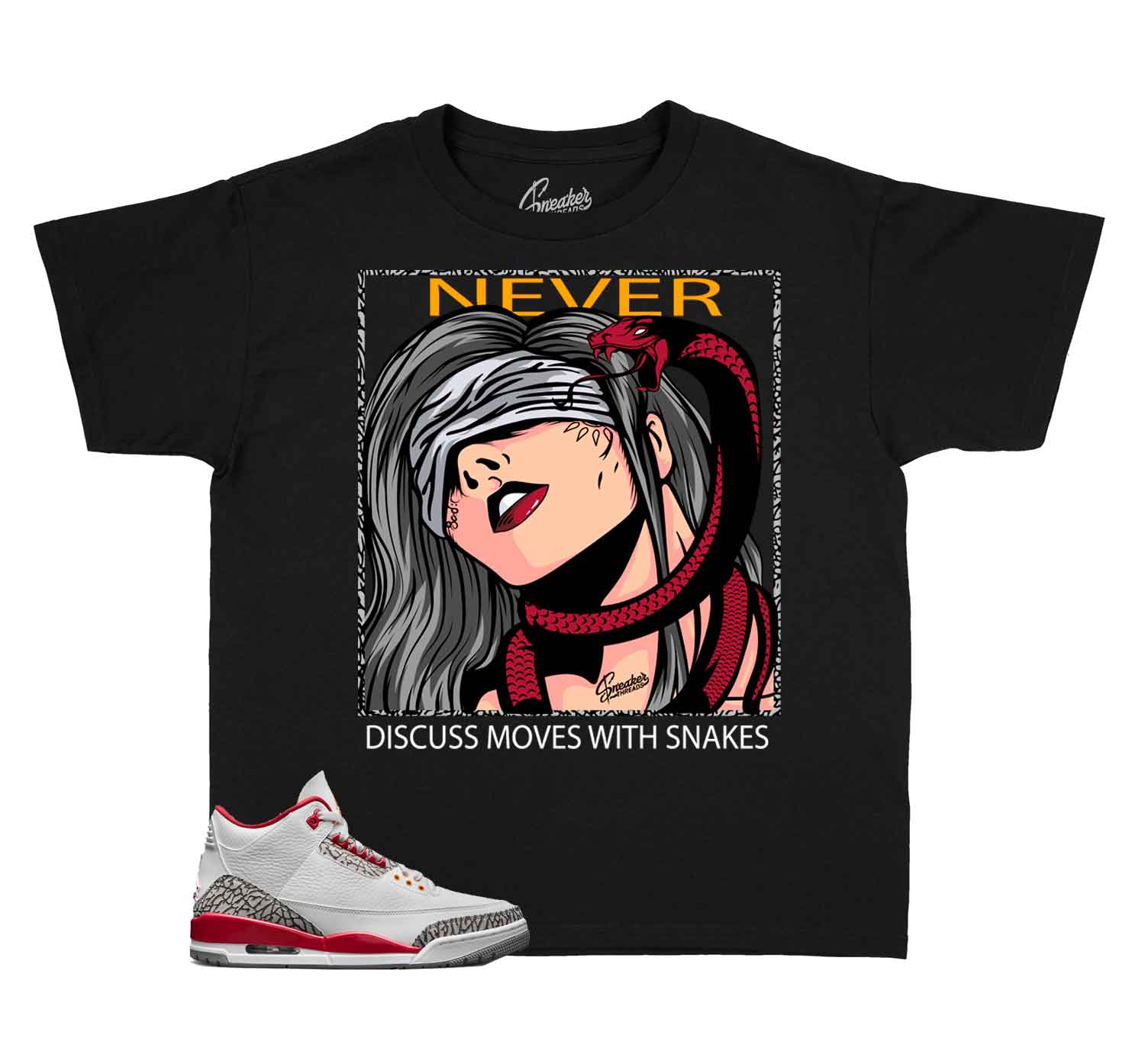 Sneaker tees match kids Jordans