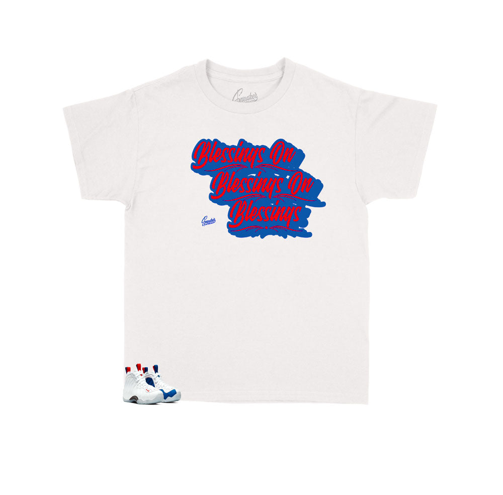 Foamposite USA Blessings kids shirts for family