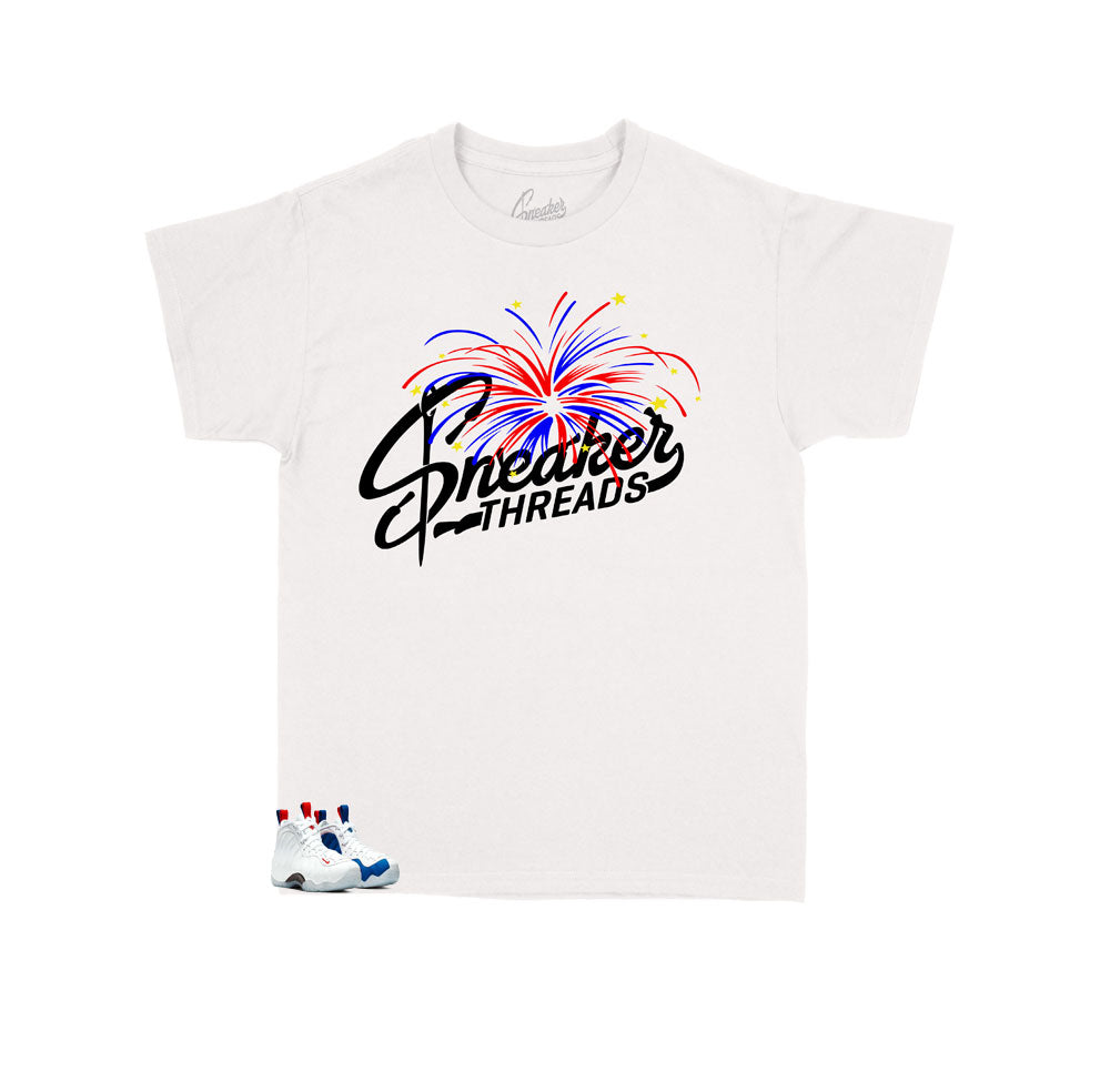 Best sneakershirts to match Kids Foamposite USA edition