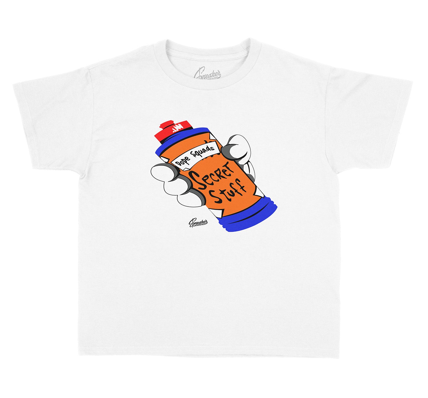 Kids Knicks 3 Shirt - Secret Stuff - White