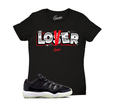 Womens 72-10 11 Shirt - Loser Lover - Black