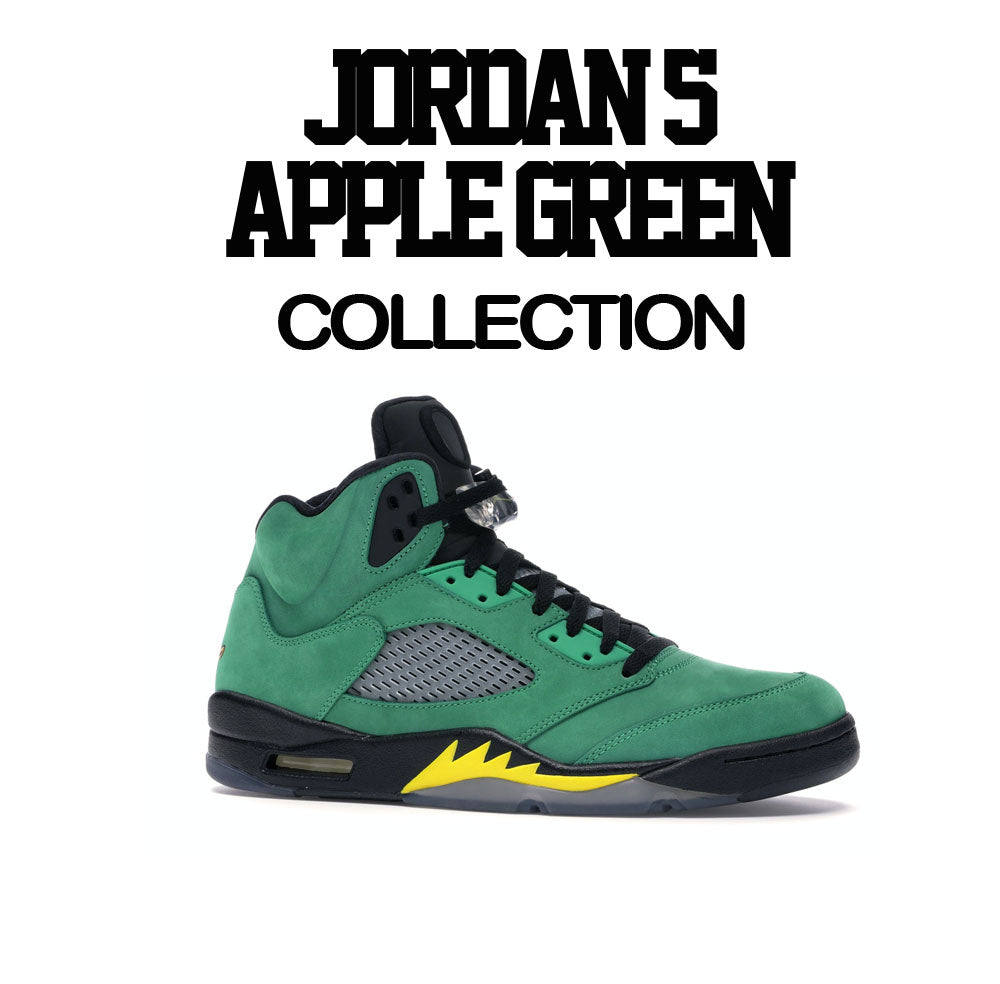 Retro 5 Oregon Shirt - ST Palms - Green