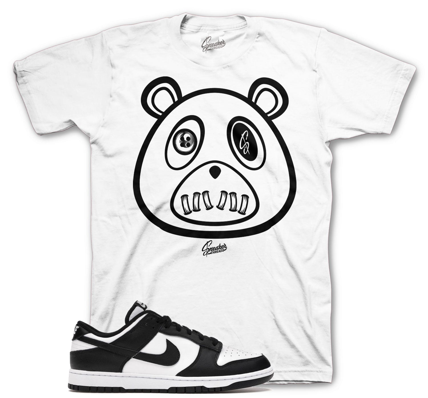 Dunk Panda Shirt - ST Bear - White