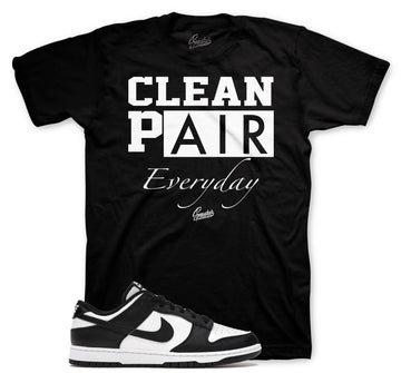 Dunk Panda Shirt - Clean Pair - Black