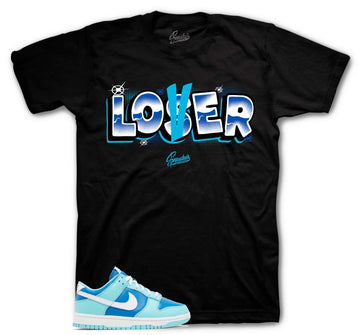 Dunk Low Argon Shirt - Lover Loser - Black