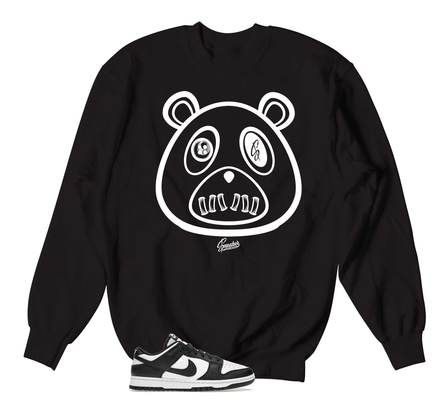Dunk Panda Sweater - ST Bear - Black
