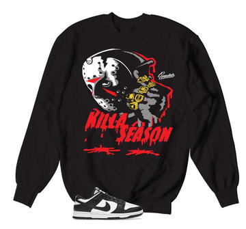 Dunk Panda Sweater - Killa Season - Black