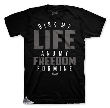 Foamposite Anthracite Shirt - My Life - Black