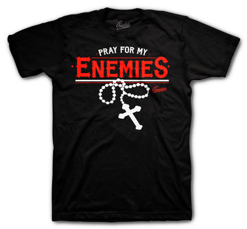 Retro 12 Playoff Shirt - Enemies - Black