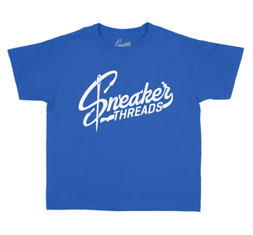 Kids Stealth 5 Shirt - ST Logo - Blue