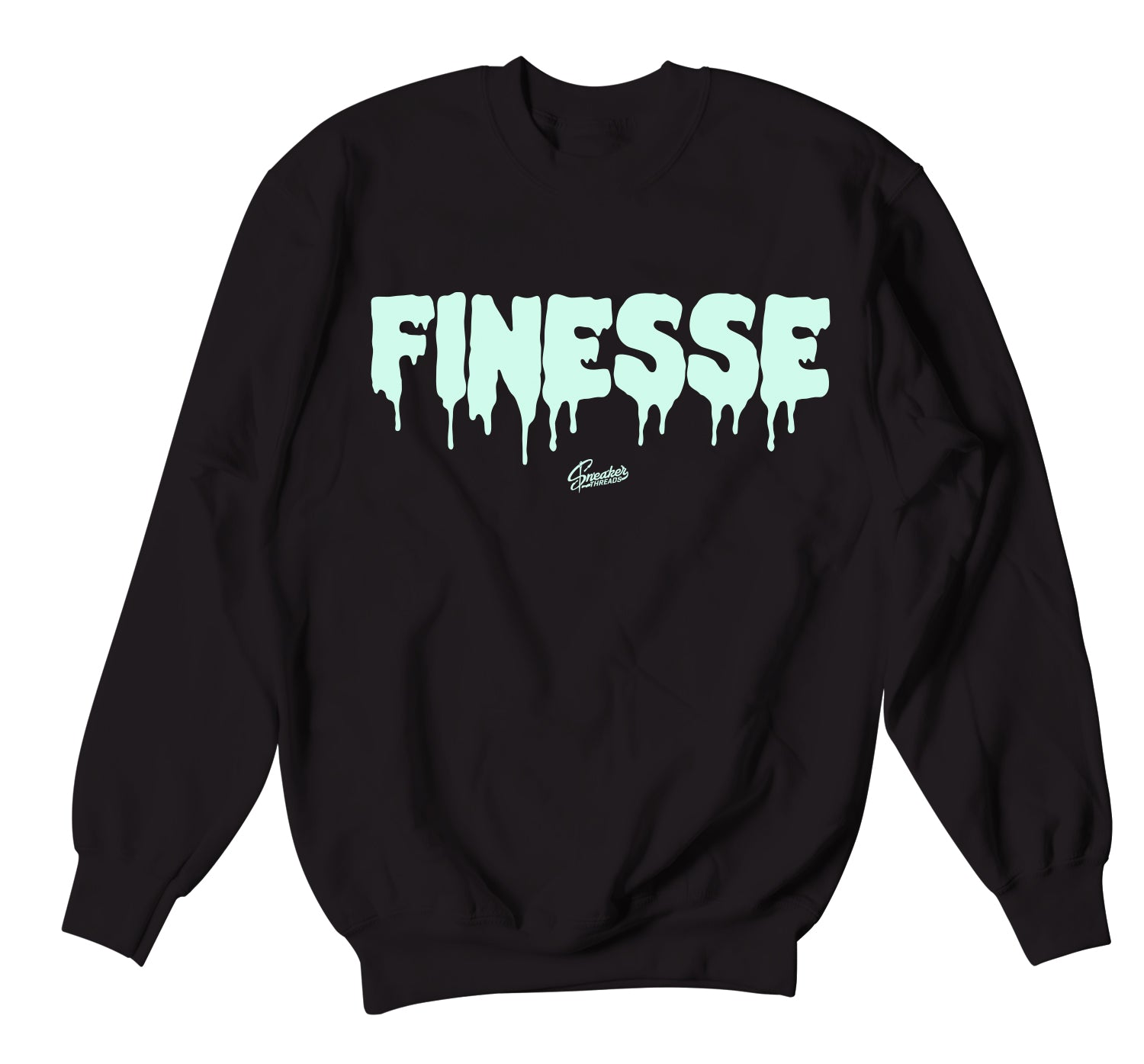 Barely Green All Star Sweater - Finesse - Black