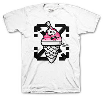 Retro 12 Ice Cream Shirt - Lucky Charm - White