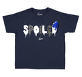 Jordan 3 midnight navy sneaker collection to match with kids tees 