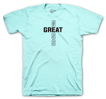 Retro 12 Easter Shirt - Greatness Cross - Green