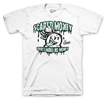 Retro 12 Easter Shirt - Scared Money - White
