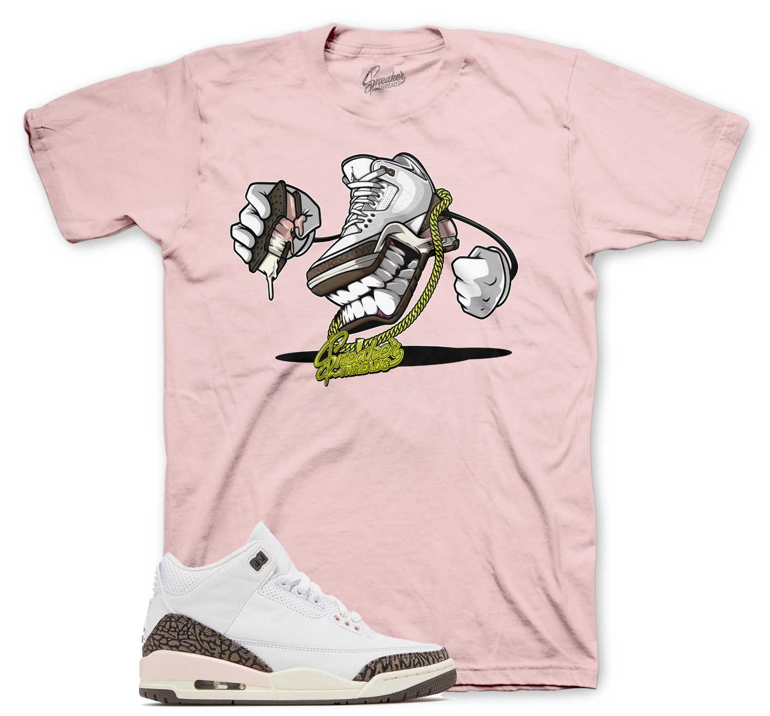Jordan 3 neapolitan sneaker tees