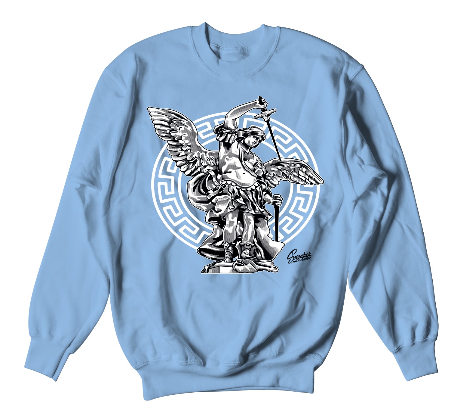 Retro 1 Uni Blue Sweater - ST Michael - Blue