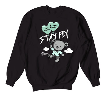 Barely Green All Star Sweater - Money Over Love - Black