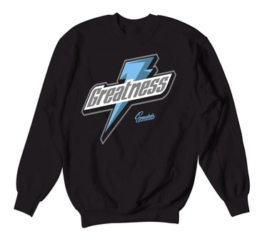 Retro 1 Uni Blue Sweater - Greatness - Black