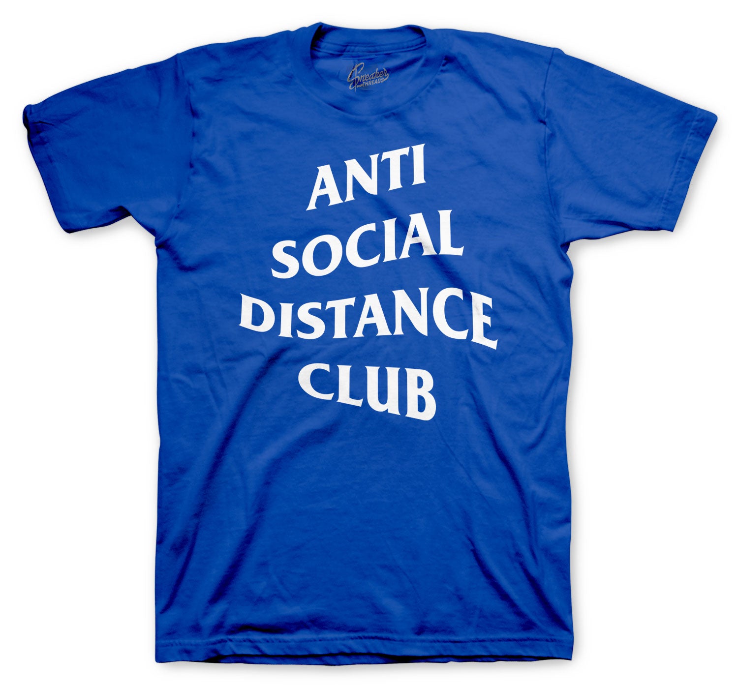 Retro 5 Stealth Shirt - Social Distance - Blue