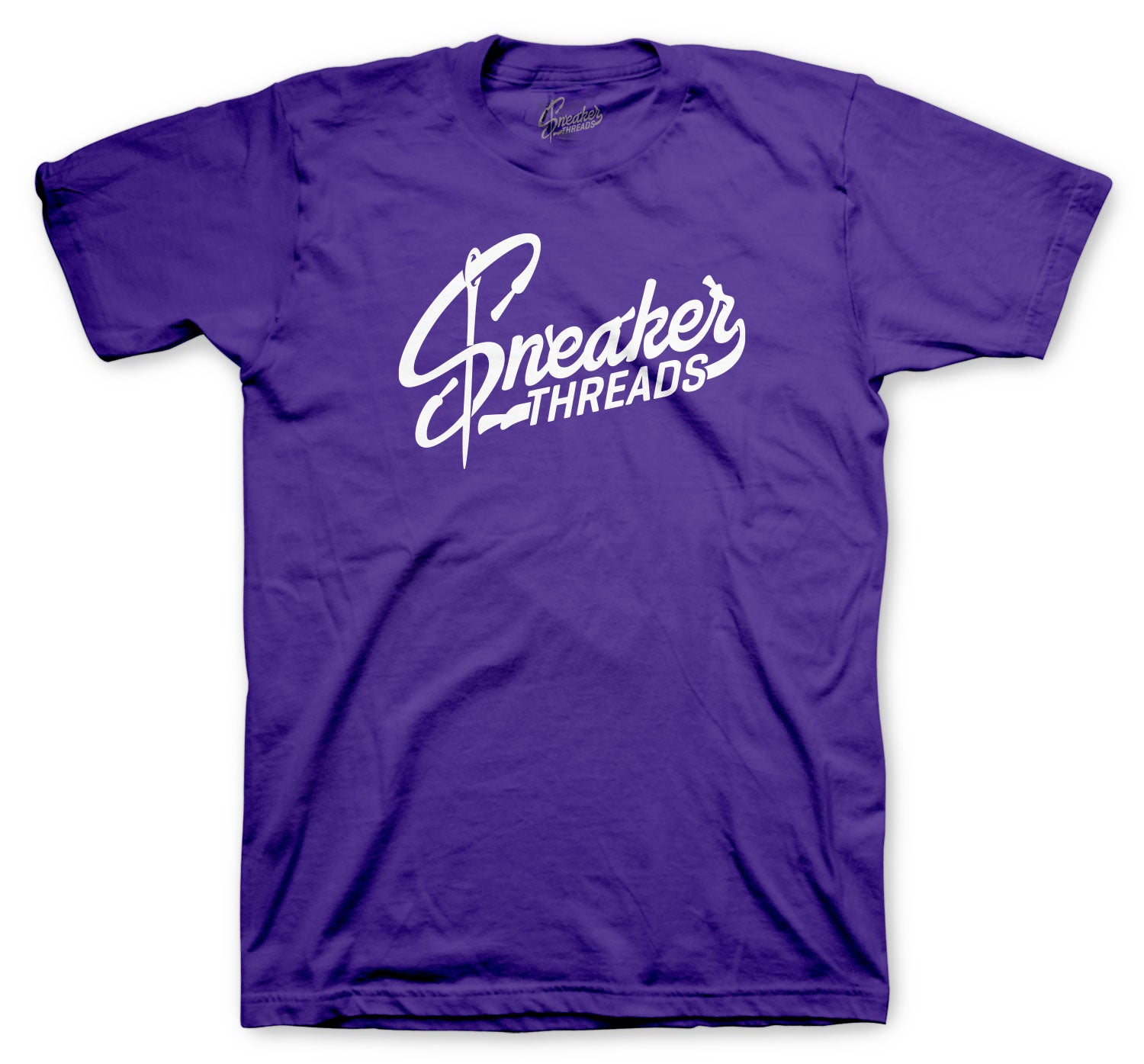 Retro 7 Flint Grey Shirt - ST Logo - Purple