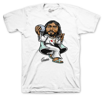 Retro 12 Easter Shirt - Air Jesus - White