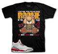 Jordan 3 Cardinal Red Shirt - Killa Season - Black