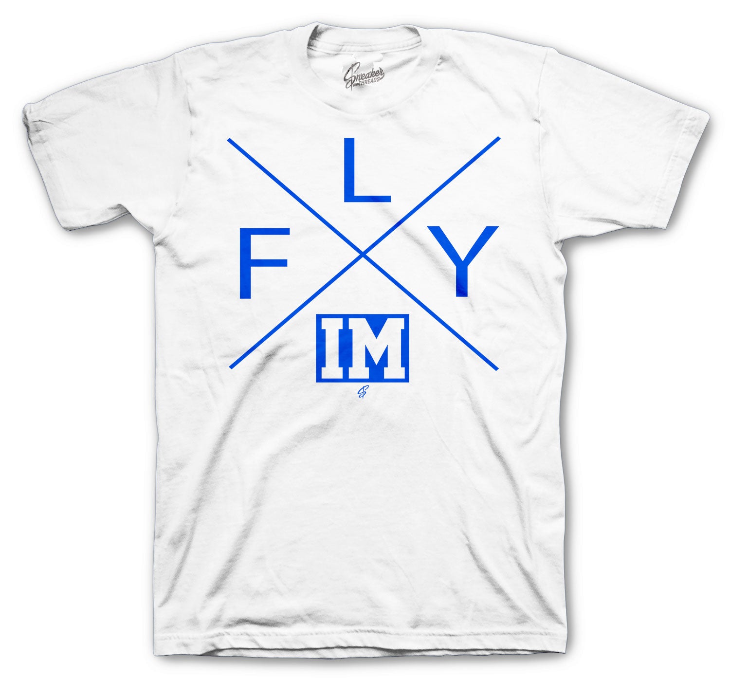 Retro 5 Stealth Shirt - Fly - White