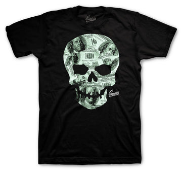 Barely Green All Star Shirt - Money Skull - Black