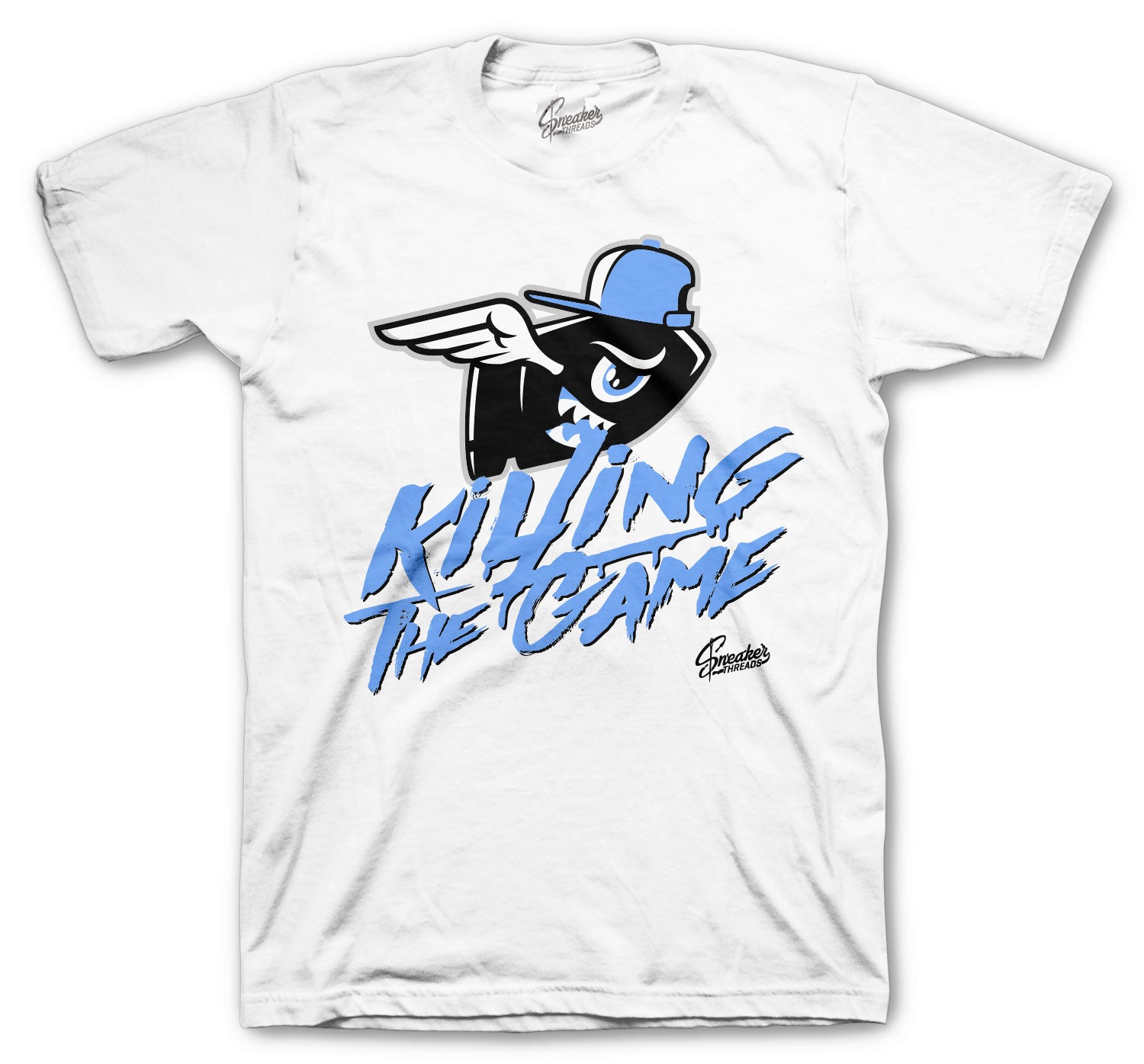 Retro 1 Hyper Royal Shirt - Killing The Game - White
