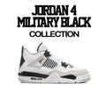 Jordan 4 Military Black Sneaker Tees