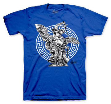 Retro 5 Stealth Shirt - St. Michael - Blue