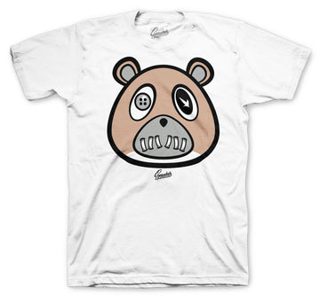 Retro 4 Shimmer Shirt - ST Bear - White