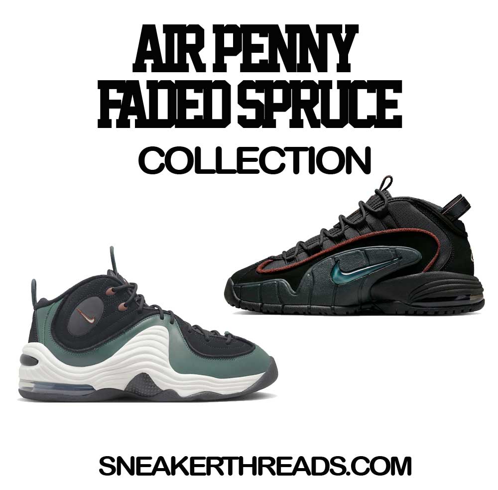 Air Max Penny Faded Spruce Shirt - Clean Pair - Black