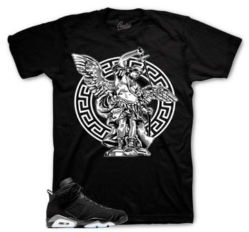 Retro 6 Metallic Silver Shirt - St. Michael - Black