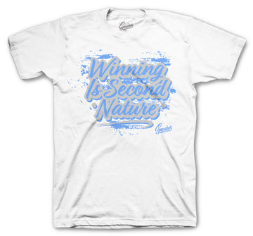 Retro 1 Hyper Royal Shirt - Second Nature - White