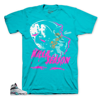 Killa Season shirt to match Jordan 8 South Beach