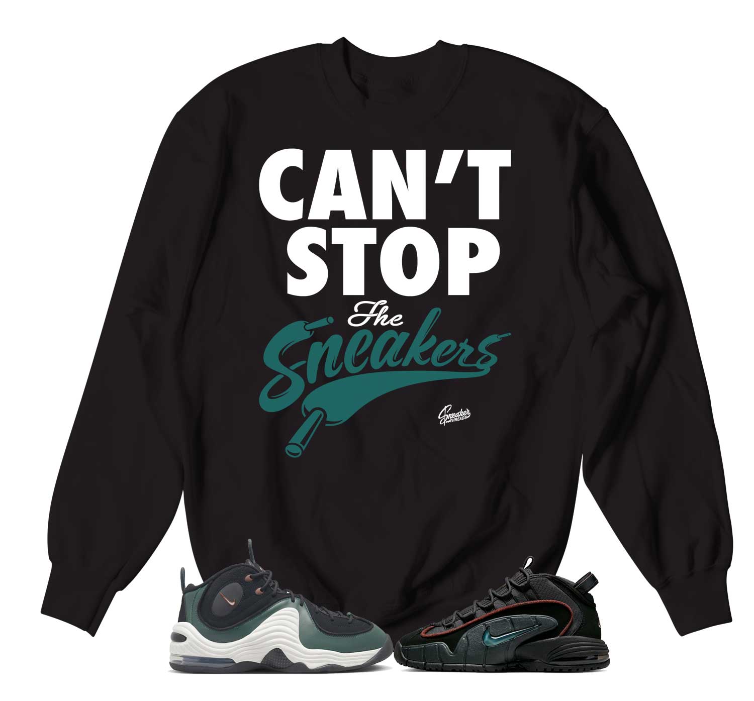 Air Max Penny Faded Spruce Sweater - Nineties - Black